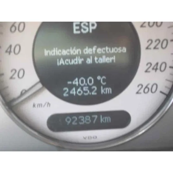 MERCEDES CLASE E (W211) BERLINA '2005 3.0 CDI CAT NEGRO