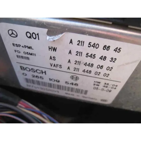 MERCEDES CLASE E (W211) BERLINA '2005 3.0 CDI CAT NEGRO