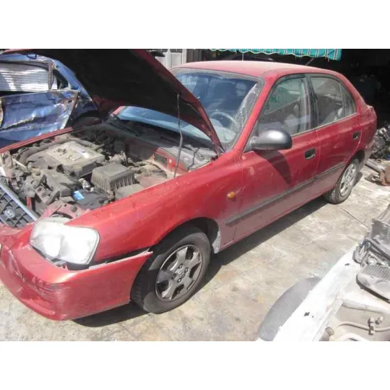 HYUNDAI ACCENT (LC) '2002 1.5 CRDI CAT ROJO