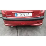 PEUGEOT 206 BERLINA PEUGEOT 206 BERLINA '2003 E-MUSIC GRANATE 2004