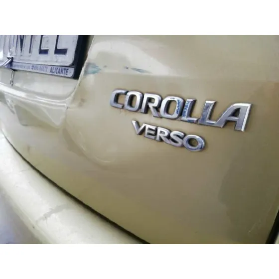 TOYOTA COROLLA VERSO (E12) '2003 2.0 TURBODIESEL CAT VERDE