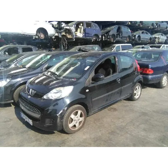 PEUGEOT 107 '2009 BASICO NEGRO
