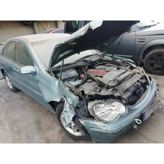 MERCEDES CLASE C (W203) BERLINA '2001 200 COMPRESSOR (203.045) AZUL GRISACEO
