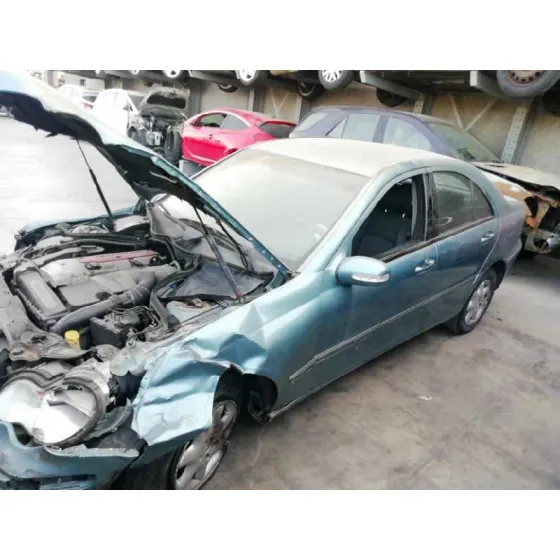 MERCEDES CLASE C (W203) BERLINA '2001 200 COMPRESSOR (203.045) AZUL GRISACEO