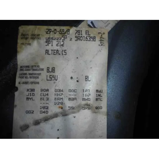 SEAT ALTEA (5P1) '2004 1.9 TDI AZUL METALIZADO