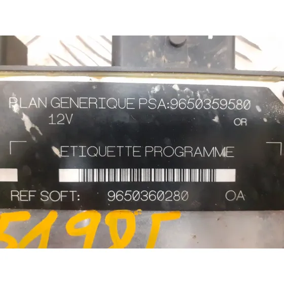 Centralita Motor Uce para Peugeot Partner (S2)