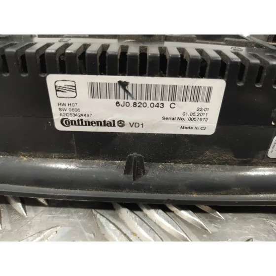 Mando Calefaccion / Aire Acondicionado para Seat Ibiza Sc (6J1)