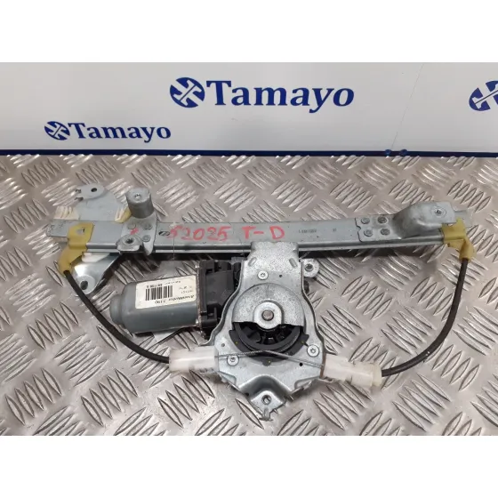 Elevalunas Trasero Derecho para Nissan Qashqai (J10)