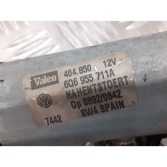 Motor Limpia Trasero para Volkswagen Polo (9N1)