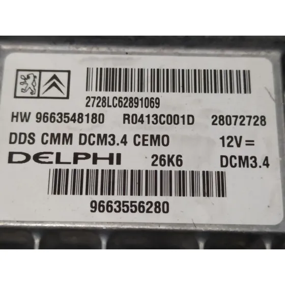Centralita Motor Uce para Peugeot 407