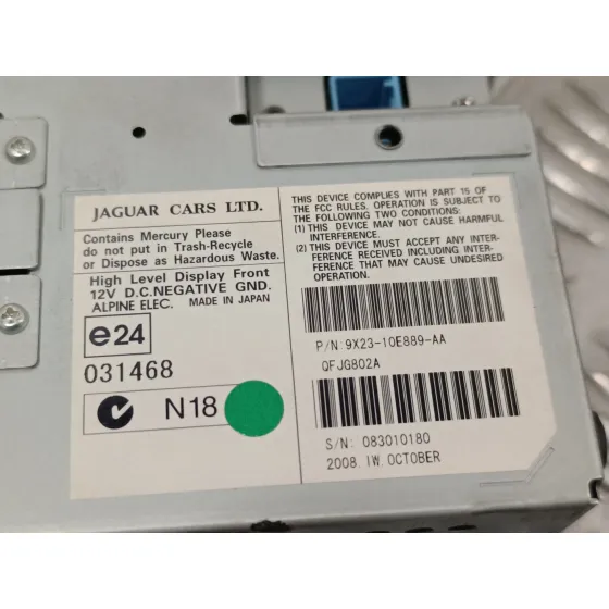 Sistema Navegacion Gps para Jaguar Xf
