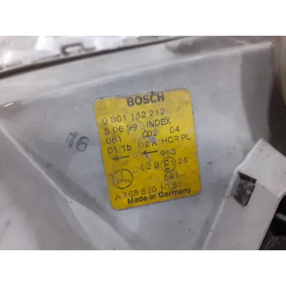 Faro Derecho para Mercedes-Benz Clase A (W168)