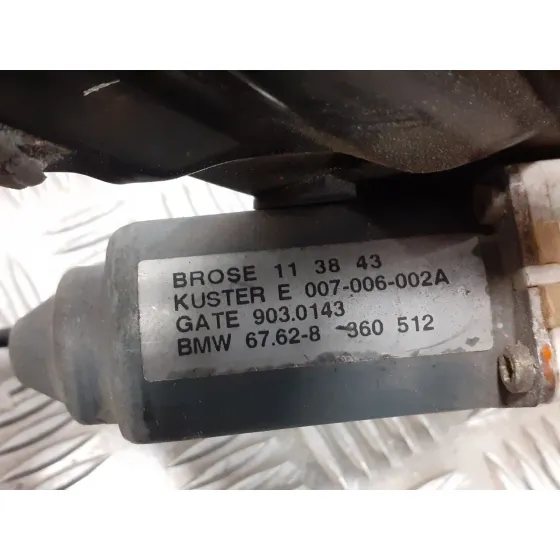 Elevalunas Trasero Izquierdo para Bmw Serie 5 Berlina (E39)