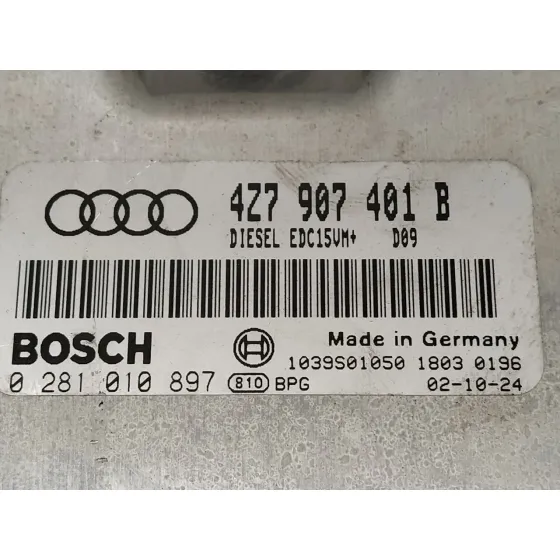 Centralita Motor Uce para Audi A6 Allroad Quattro
