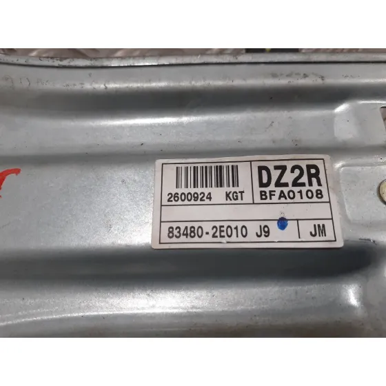 Elevalunas Trasero Derecho para Hyundai Tucson (Jm)