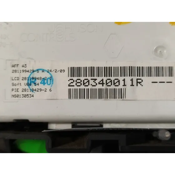 Pantalla Multifuncion para Renault Megane Iii Coupe