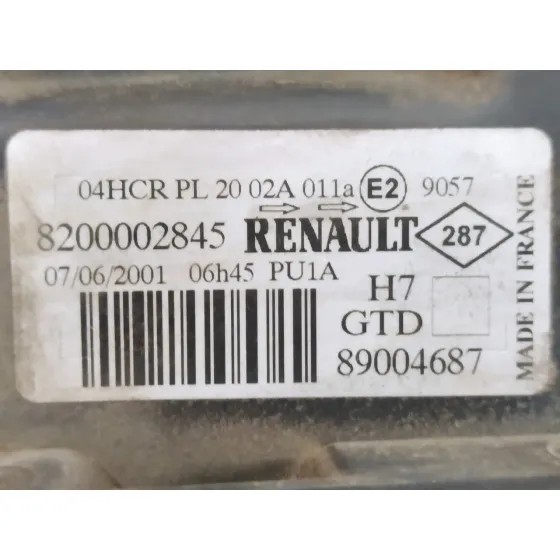 Faro Izquierdo para Renault Laguna Ii (Bg0)