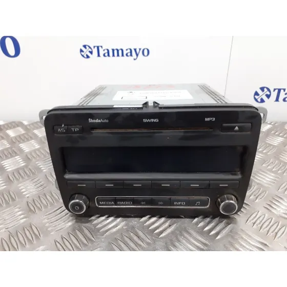 Sistema Audio / Radio Cd para Skoda Fabia Combi (5J5)