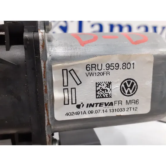 Motor Elevalunas Delantero Derecho para Seat Mii (Kf1)