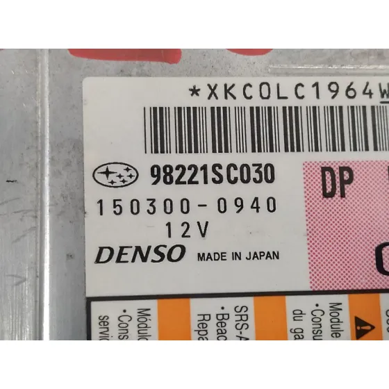 Centralita Airbag para Subaru Forester S12