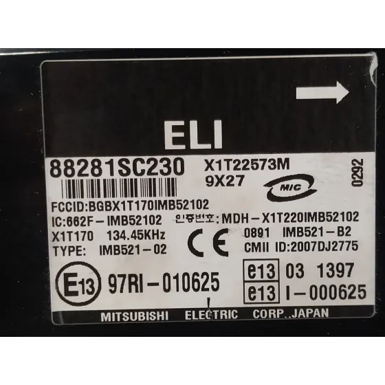 Modulo Electronico para Subaru Forester S12