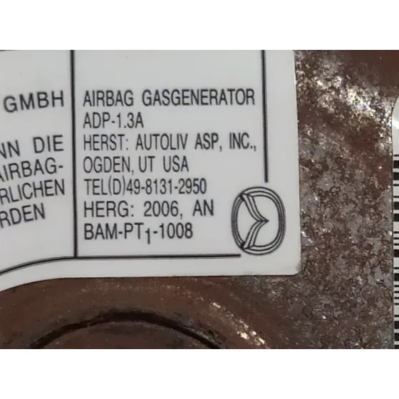 Airbag Delantero Izquierdo para Mazda 3 Berlina (Bk)