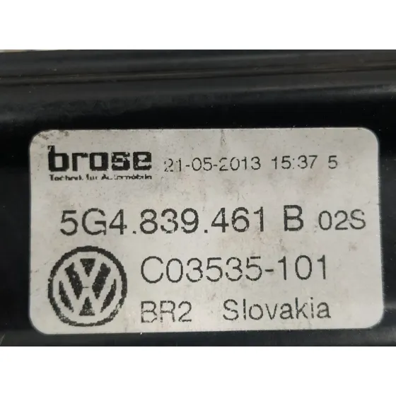 Elevalunas Trasero Izquierdo para Volkswagen Golf Vii Lim.