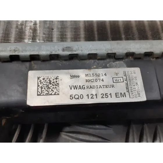 Radiador Agua para Volkswagen Golf Vii Lim.