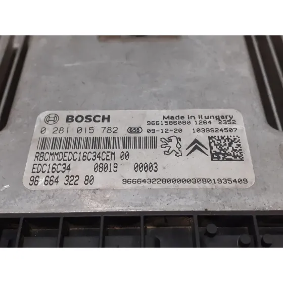 Centralita Motor Uce para Peugeot Bipper