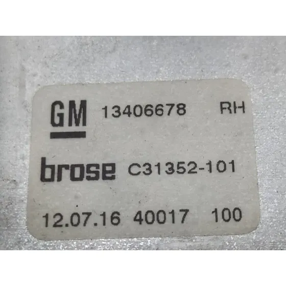 Elevalunas Trasero Derecho para Opel Astra K Sports Tourer