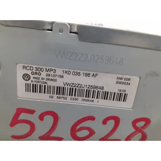 Sistema Audio / Radio Cd para Volkswagen Passat Variant (3C5)