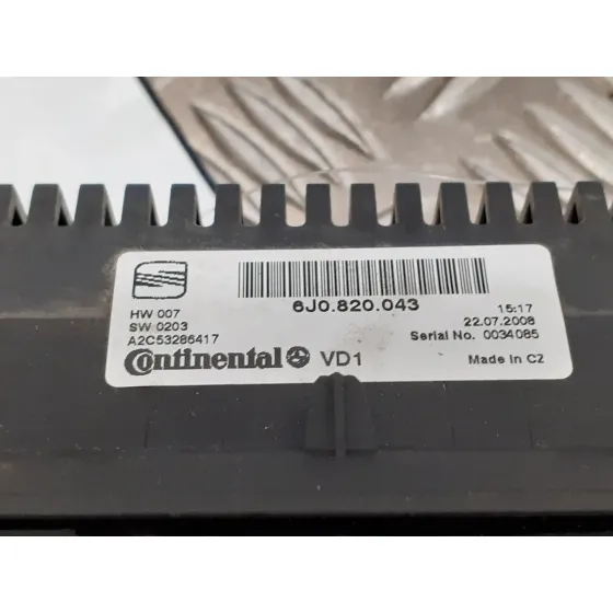 Mando Climatizador para Seat Ibiza (6J5)
