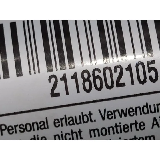 Airbag Cortina Delantero Izquierdo para Mercedes-Benz Clase E (W211) Berlina