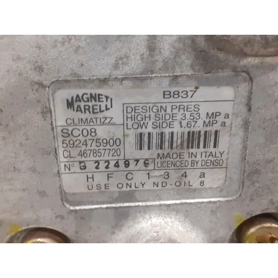 Compresor Aire Acondicionado para Fiat Punto Berlina (188)