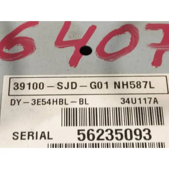 Sistema Audio / Radio Cd para Honda Fr-V (Be)