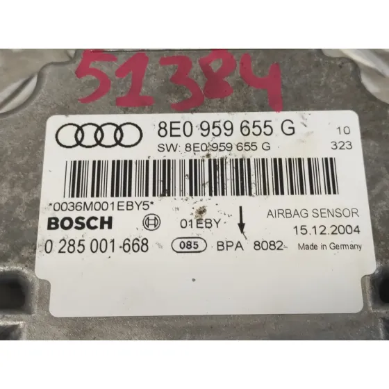 Centralita Airbag para Audi A4 Berlina (8E)