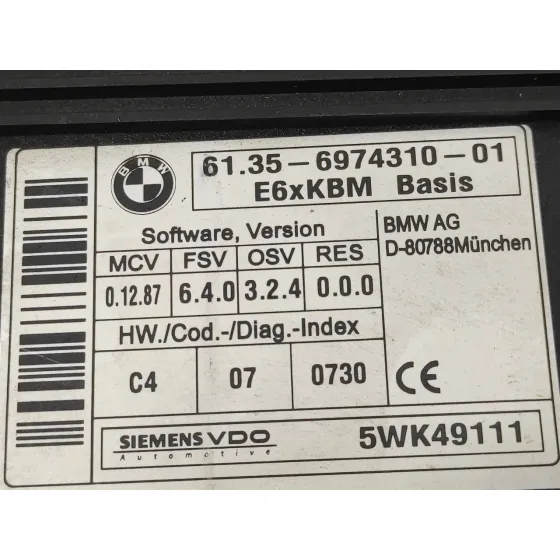 Modulo Electronico para Bmw Serie 5 Berlina (E60)