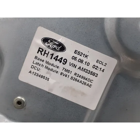Elevalunas Trasero Derecho para Ford Kuga (Cbv)