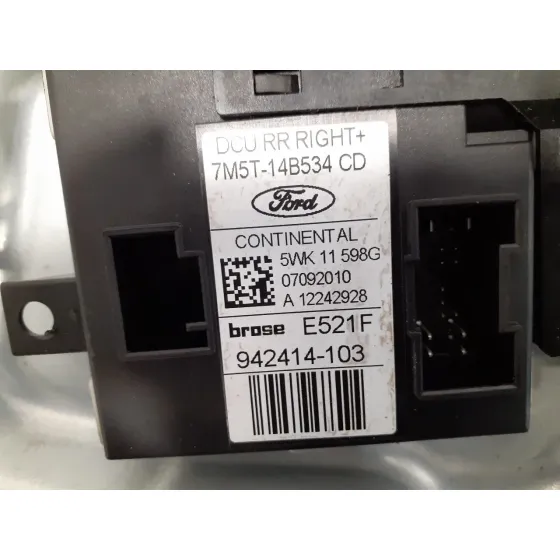 Elevalunas Trasero Derecho para Ford Kuga (Cbv)