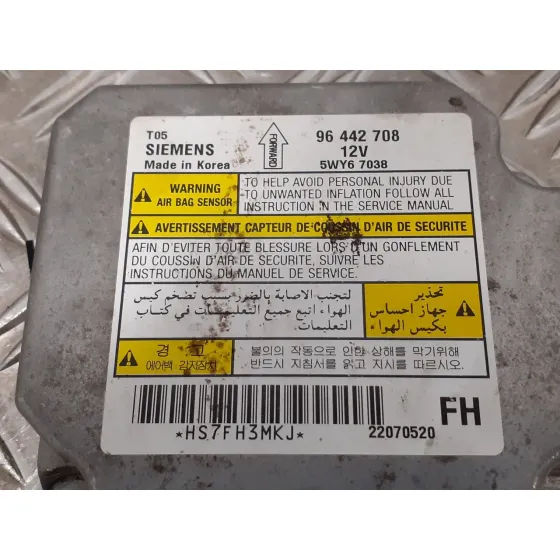 Centralita Airbag para Chevrolet Aveo