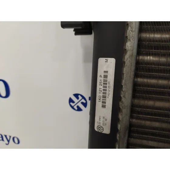 Radiador Agua para Volkswagen Golf V Berlina (1K1)