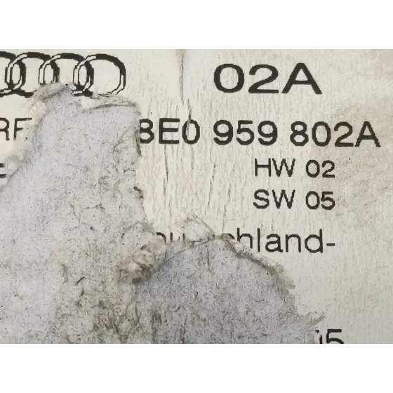 Motor Elevalunas Trasero Derecho para Audi A4 Berlina (8E)