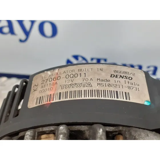 Alternador para Peugeot 107