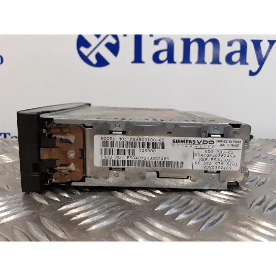 Sistema Audio / Radio Cd para Peugeot 1007