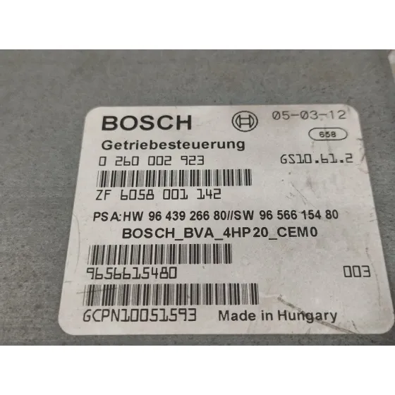 Centralita Cambio Automatico para Peugeot 407 Sw