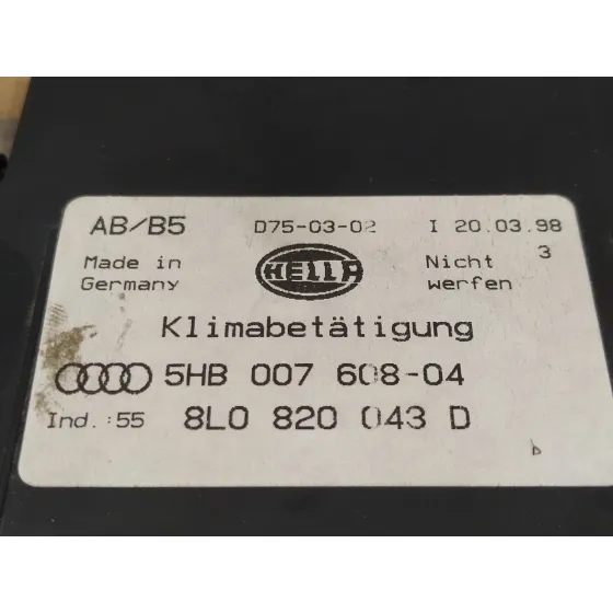 Mando Climatizador para Audi A3 (8L)