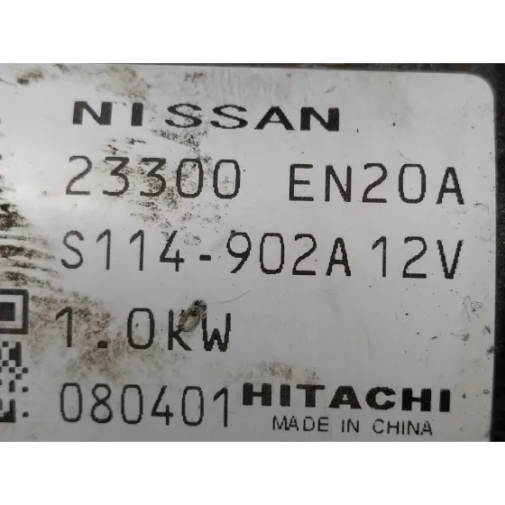 Motor Arranque para Nissan Qashqai (J10)