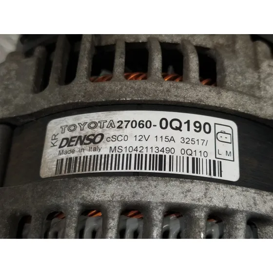Alternador para Toyota Aygo