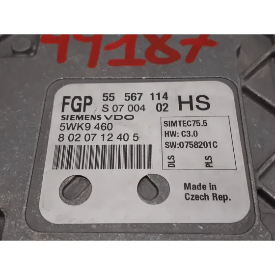 Centralita Motor Uce para Opel Astra H Ber.