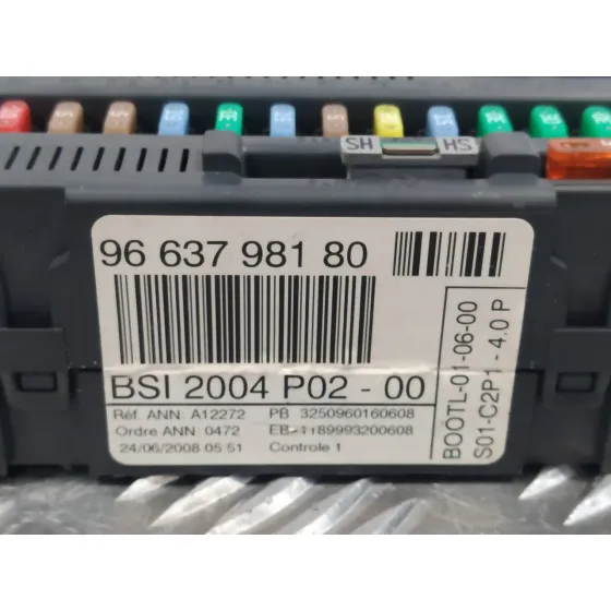 Caja Reles / Fusibles para Peugeot 308 Sw